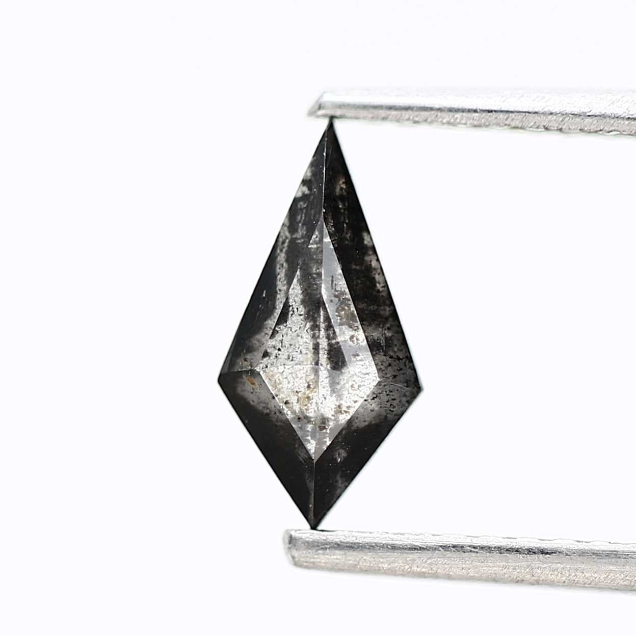 Salt and Pepper Kite Diamond ! Fancy Gray Color Diamond for Engagement Ring ! Natural Loose Diamond ! 0.41 Ct Unique Rare Diamond For Her